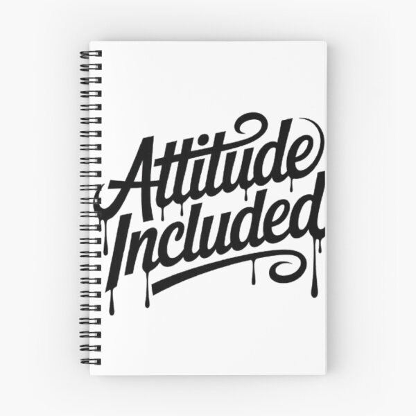 Item preview, Attitude Included – Bold Confidence Typography Streetwear Design designed and sold by NewUSShop.