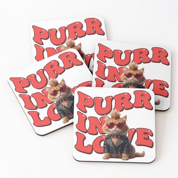Item preview,  Punk Cat Wearing Heart Sunglasses Portrait designed and sold by newvisionart191.