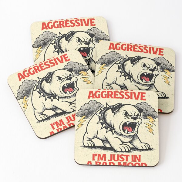 Item preview, The Bad Mood Bulldog designed and sold by Matinez Pink.