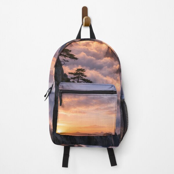 Item preview, Mountain Peaks Above the Clouds at Sunrise – Serene Nature Landscape designed and sold by BTBArtwork.