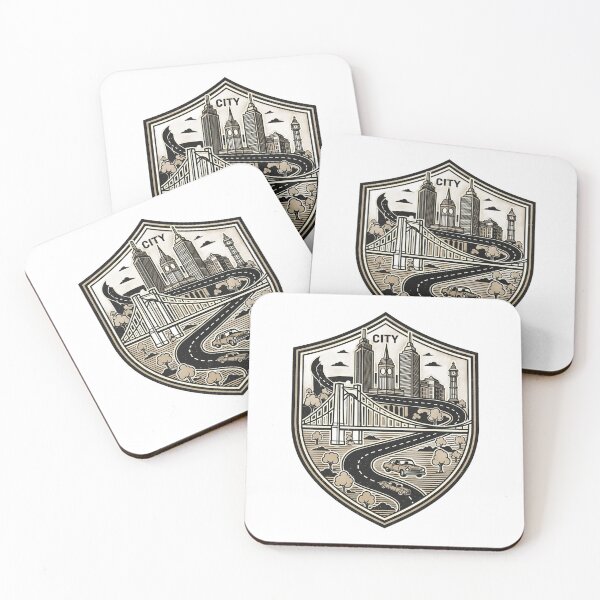 Item preview, Vintage car driving on a winding road through a scenic landscape designed and sold by VerizalShop.