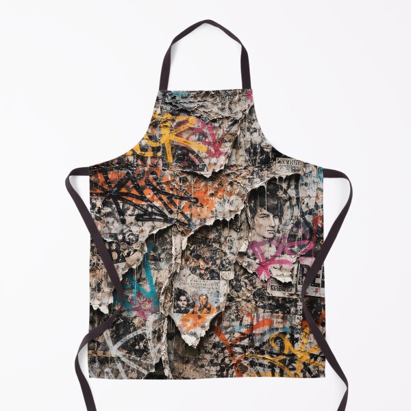 Item preview, Torn Urban Posters and Graffiti Wall – Grunge Street Art Texture designed and sold by BTBArtwork.