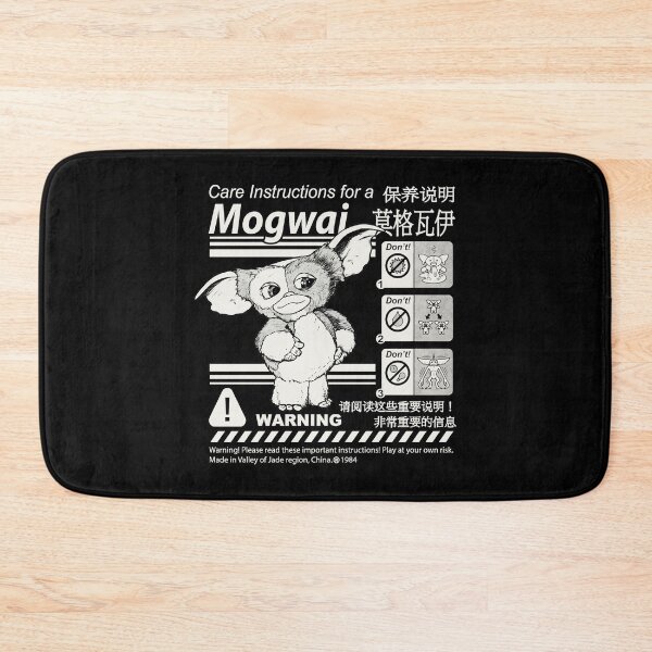 Item preview, Gremlins Gizmo Warning Label Dks  designed and sold by kyrieiring22x2.