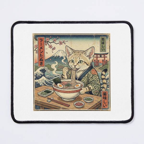 Item preview, Ramen Time - Fennec Fox designed and sold by AK AESTHETIC STUDIOS.