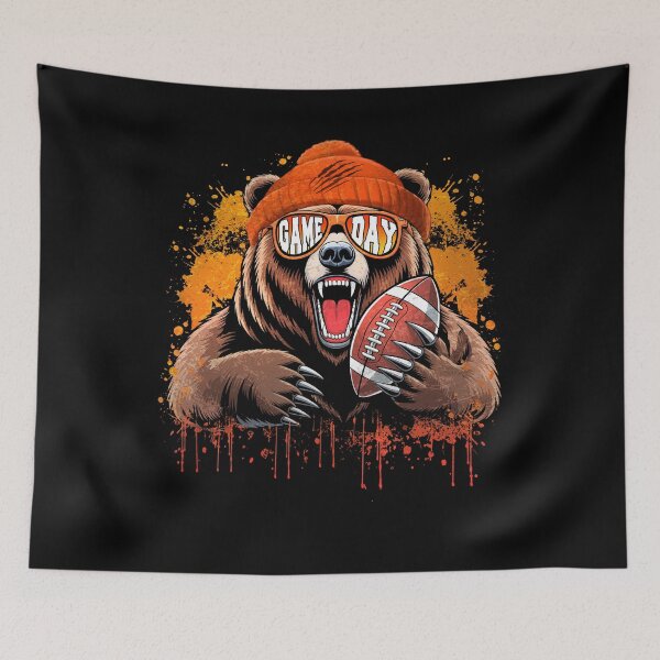 Item preview, Game Day Bear designed and sold by BlightedArt.