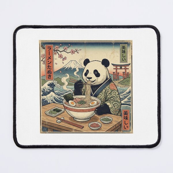 Item preview, Ramen Time - Panda designed and sold by AK AESTHETIC STUDIOS.