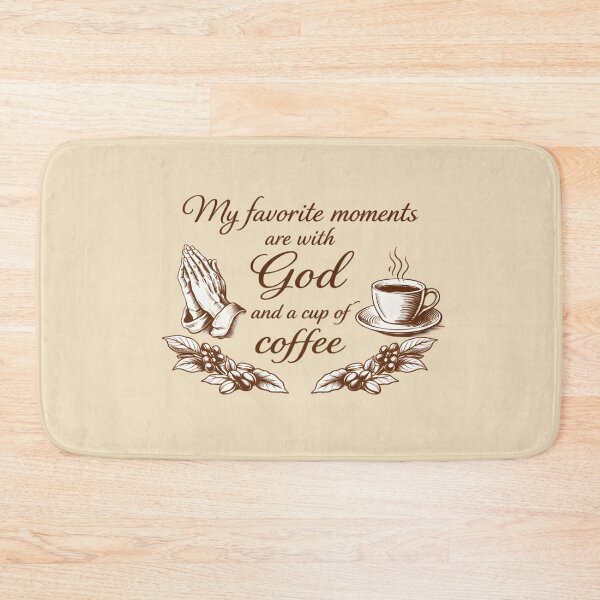 Item preview, God & Coffee  designed and sold by GoldenSBeliever.