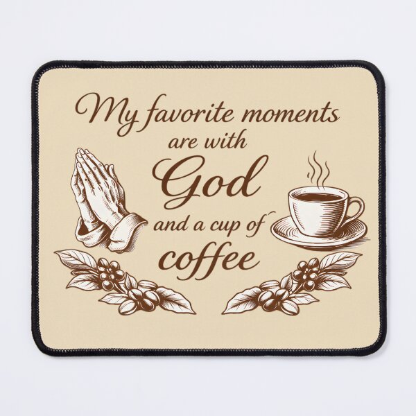 Item preview, God & Coffee  designed and sold by GoldenSBeliever.