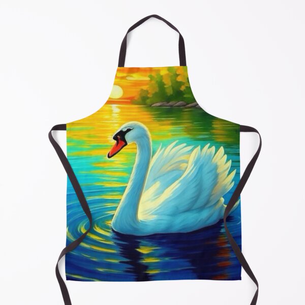 Item preview, Swan at Sunset designed and sold by TinCatOutPost.