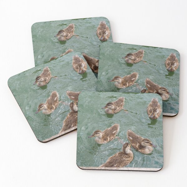 Item preview, Little Duckling Family Swimming designed and sold by BackyardBirder.