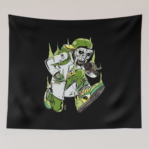 Item preview, MF Doom Mask Raised Arms Pose designed and sold by Slimeee199.