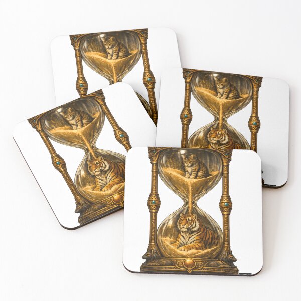 Item preview, From Cat to Tiger — Time Reveals the Beast Within designed and sold by HOUSE OF TIST.