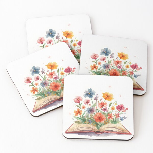 Item preview, Open Book with Flowers  designed and sold by AnimaliaStar.