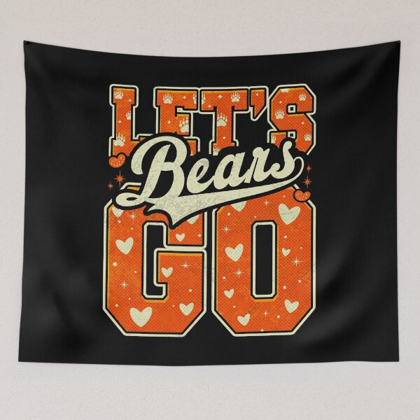Item preview, Game Day Bear Funny let's go bears football designed and sold by BlightedArt.