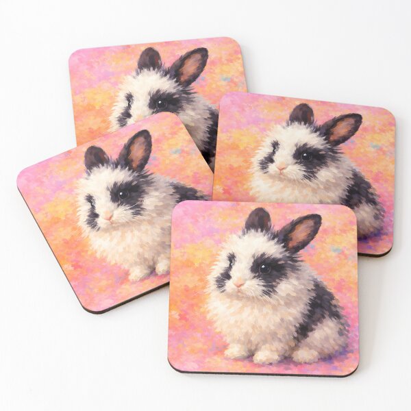 Item preview, Black-and-White Lionhead Rabbit 2 designed and sold by Masha_D.
