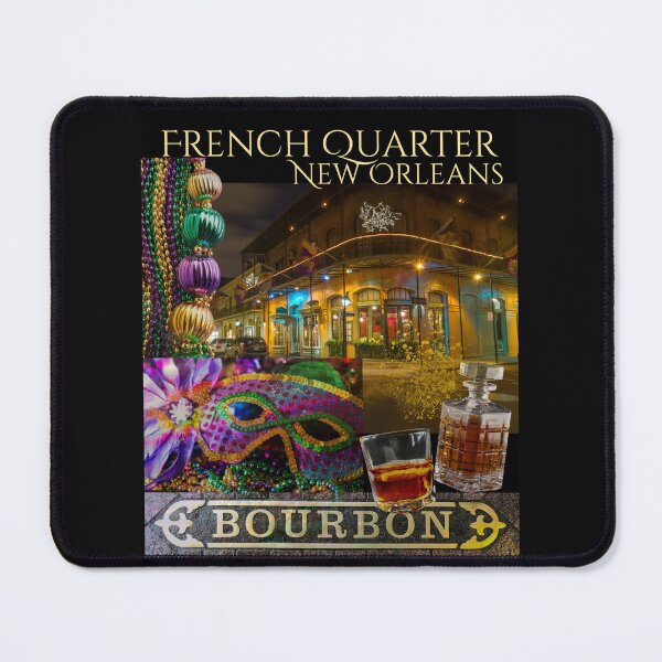 Item preview, French Quarter New Orleans Photo Collage Colorful Design designed and sold by EarthArtDesigns.