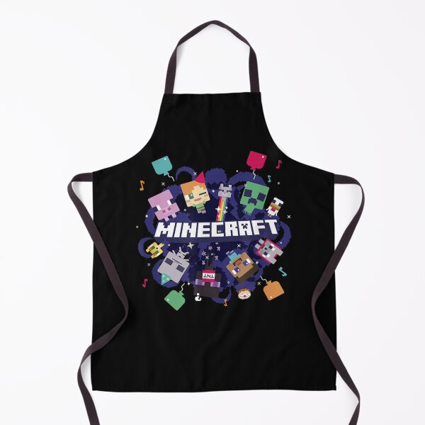 Item preview, Minecrafts Chibi Mobs Party Celebration Logo designed and sold by BelindaPen.