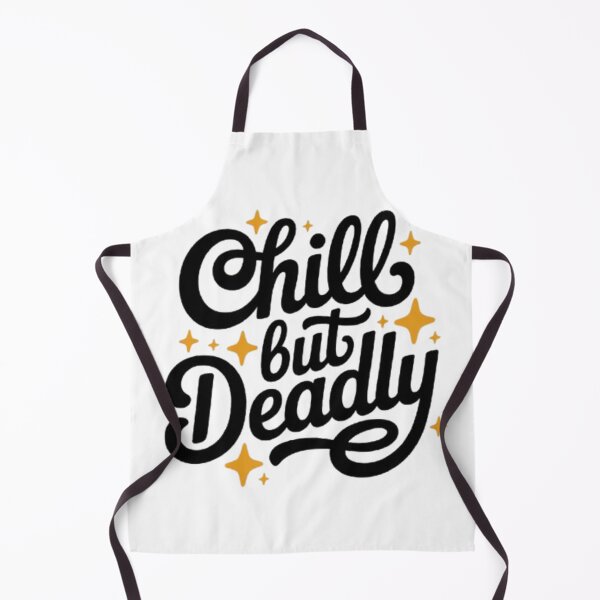 Item preview, Chill But Deadly – Calm Power Streetwear Typography Design designed and sold by NewUSShop.