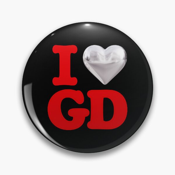 Item preview, I Love Gd Silver  designed and sold by Minecrafttt44.