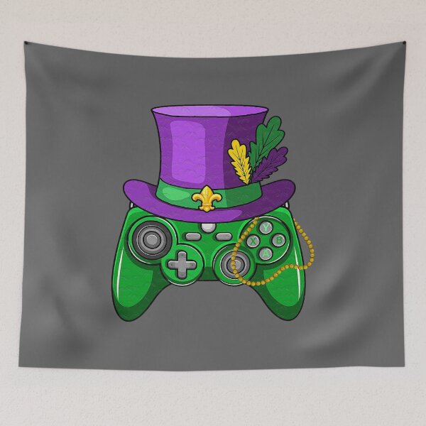 Item preview, Mardi Gras Gamer Controller Jester Hat Gaming Party  designed and sold by KristineLi.