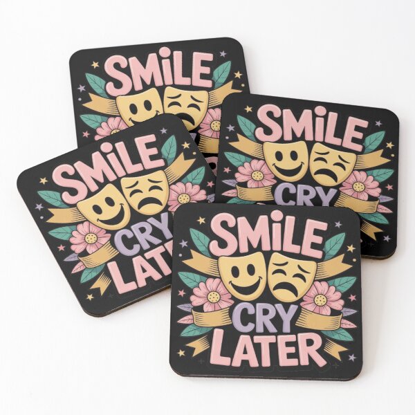 Item preview, Smile cry later designed and sold by Roxburylane.