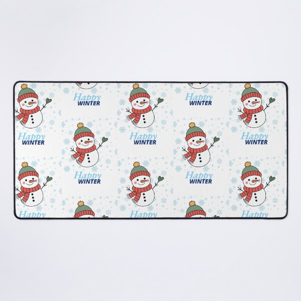 Item preview, Happy Winter Cute Snowman Illustration designed and sold by Anju_an_artist.