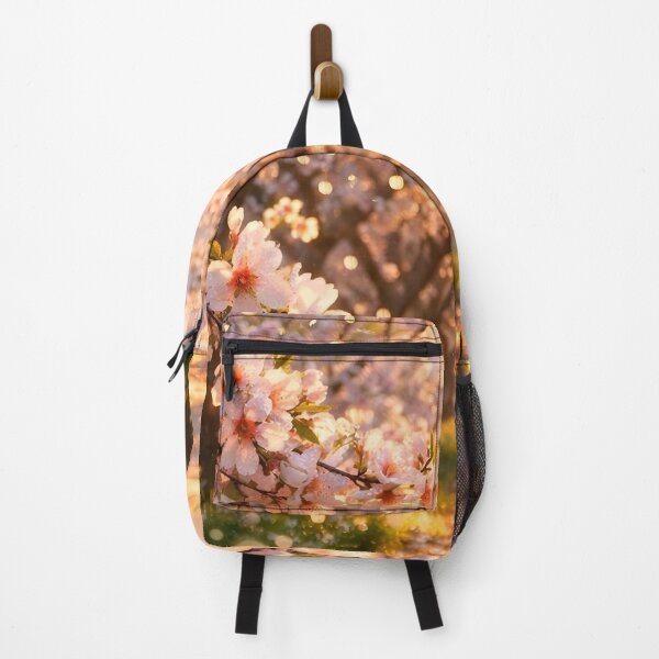 Item preview, Golden Spring Blossom Path – Dreamy Floral Landscape with Warm Light designed and sold by Mobile Cases Store.
