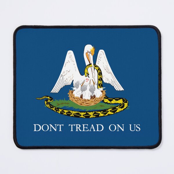 Item preview, Louisiana Pelican Don’t Tread on us flag designed and sold by MinnesotaFlag.