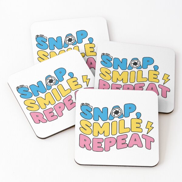Item preview, Snap, Smile, Repeat – Funny Photographer T-Shirt designed and sold by Muzgle.