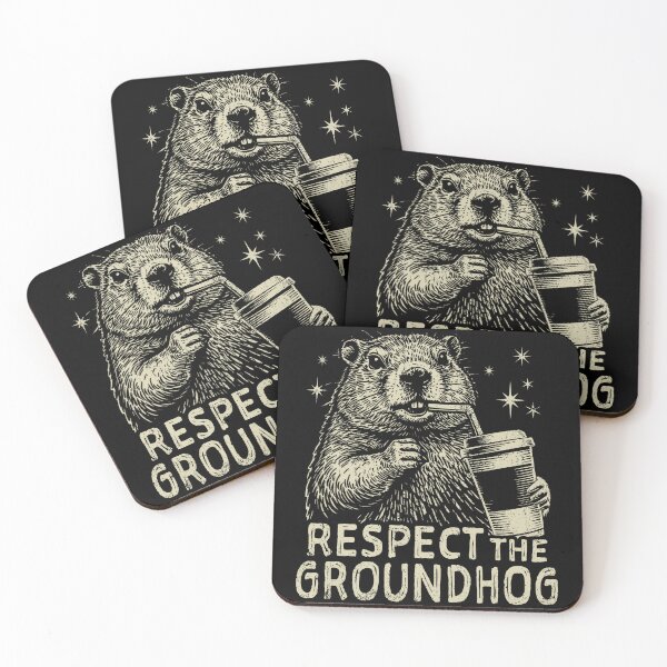 Item preview, Respect The Groundhog designed and sold by Patchina.