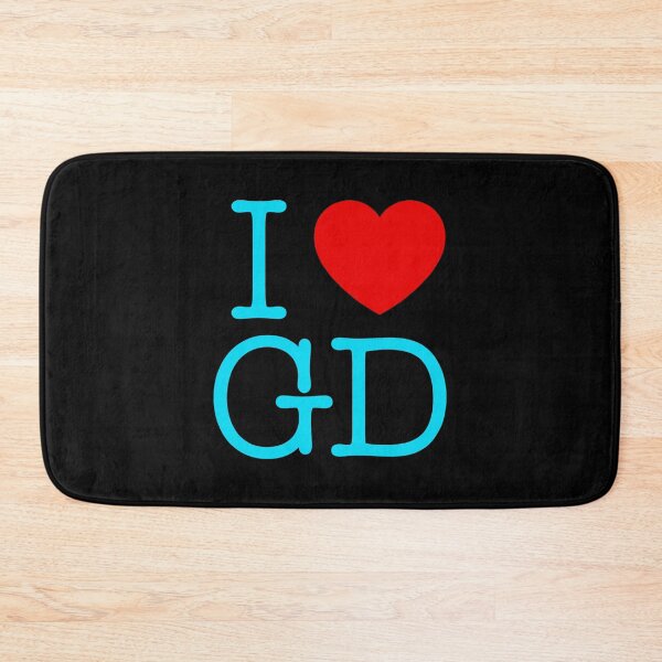 Item preview, I Love Gd G-Dragon Blue Font  designed and sold by Minecrafttt44.