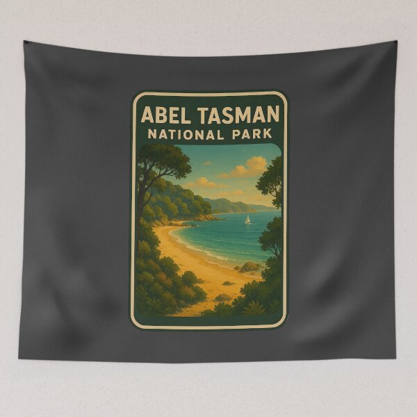 Item preview, New Zealand National Parks Art: Abel Tasman designed and sold by PinUpPizzazz.