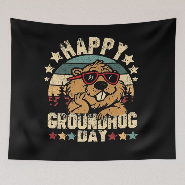 Item preview, happy groundhog day Respect The Groundhog designed and sold by Patchina.