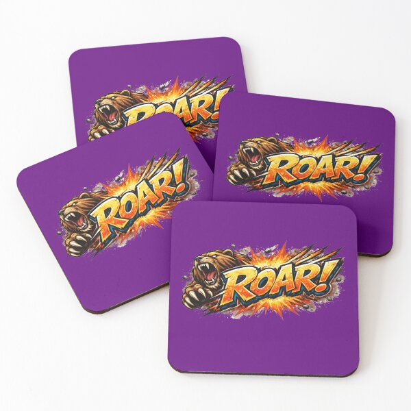 Item preview, Roar!  Fierce Bear in a Powerful Comic Design designed and sold by royalswin.