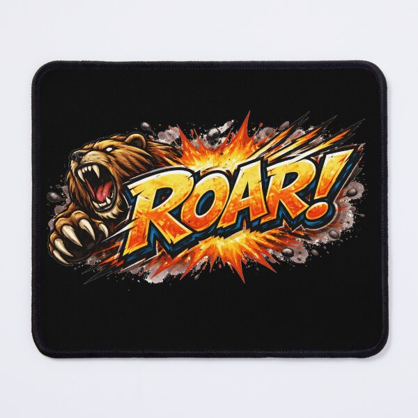 Item preview, Roar! Fierce Bear in a Powerful Comic Design designed and sold by royalswin.