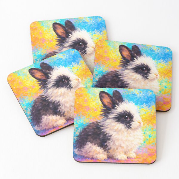 Item preview, Black-and-White Lionhead Rabbit 3 designed and sold by Masha_D.
