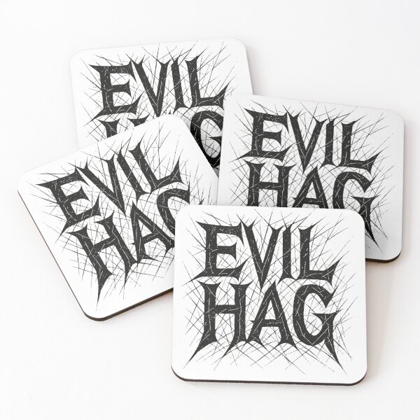 Item preview, Announce yourself - Evil Hag Text Art designed and sold by HeavyHits.