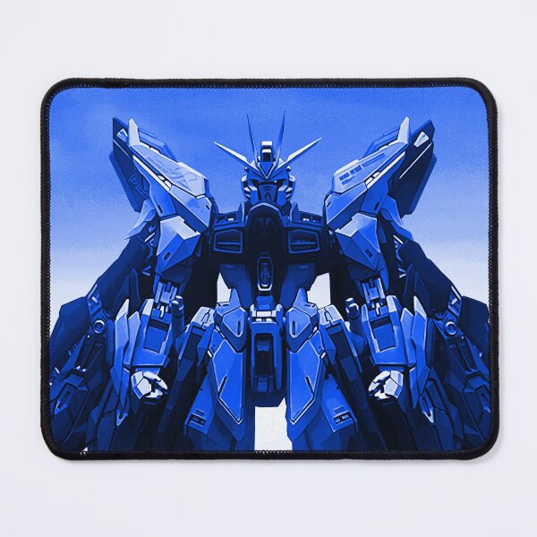 Item preview, blue strike freedom gundam illustration digital art designed and sold by sabartgunpla.