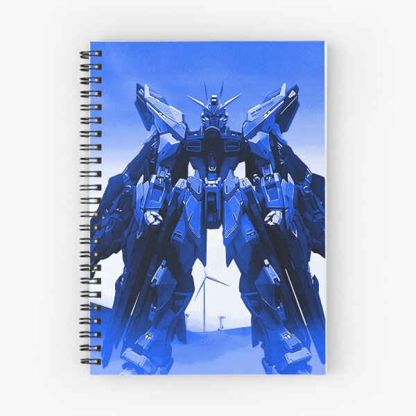 Item preview, blue strike freedom gundam illustration digital art designed and sold by sabartgunpla.