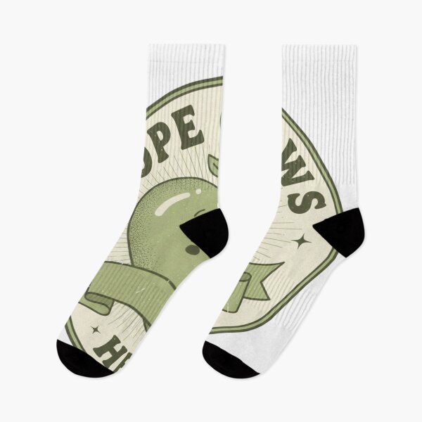 Item preview, Hope Grows Here Green Ribbon Cancer Awareness Inspirational Design designed and sold by DIRTYSKETCHH.