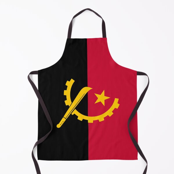 Item preview, Vertical Angola Flag Design designed and sold by NTGUILTY.