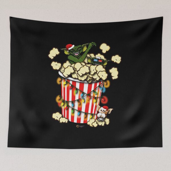 Item preview, Merry Mogwai Holiday Creature Popcorn Fun designed and sold by kyrieiring22x2.