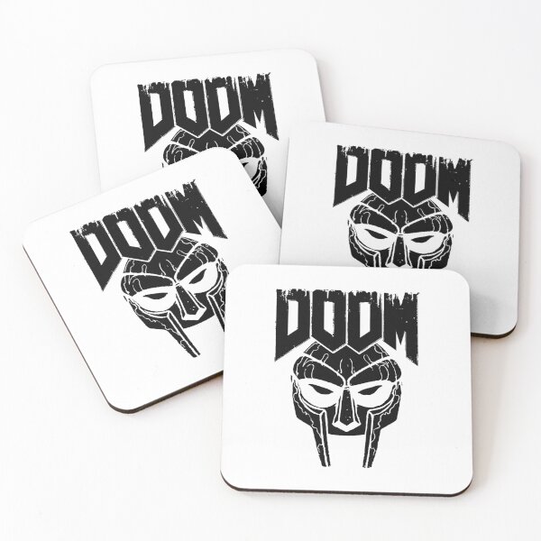 Item preview, Bold Black MF Doom Mask Symbol designed and sold by Slimeee199.