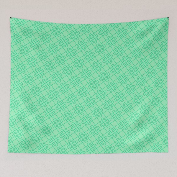 Item preview, Green Diamond Argyle  - Gifts For Father - Abstract Geometric Shape Pattern designed and sold by RoyalStarsPatts.