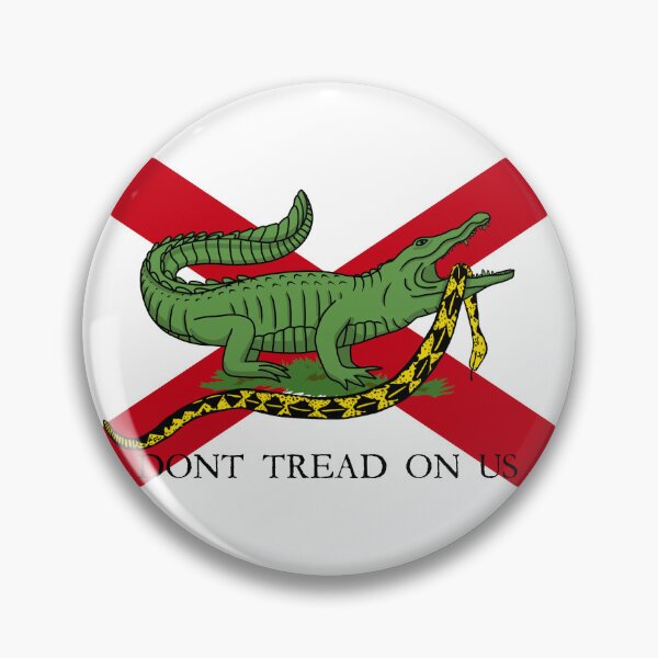Item preview, Florida Alligator Don’t Tread on us flag designed and sold by MinnesotaFlag.
