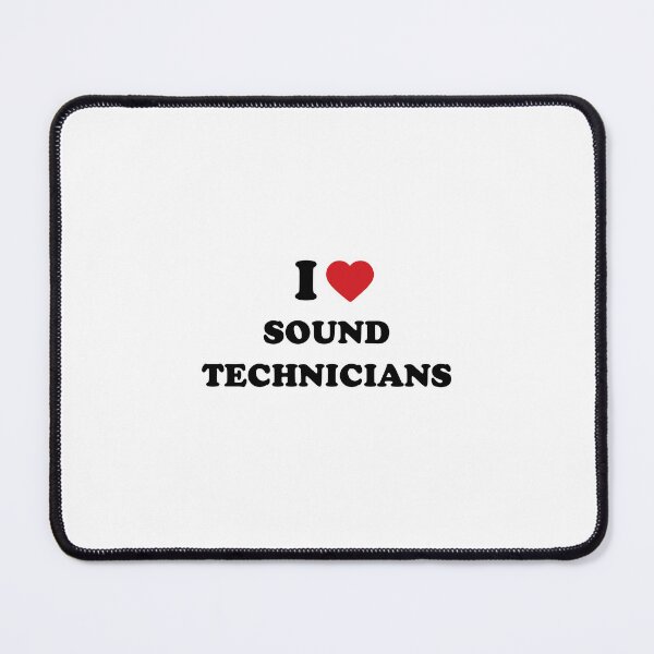 Item preview, I <3 Sound Technicians designed and sold by petrichorpins.