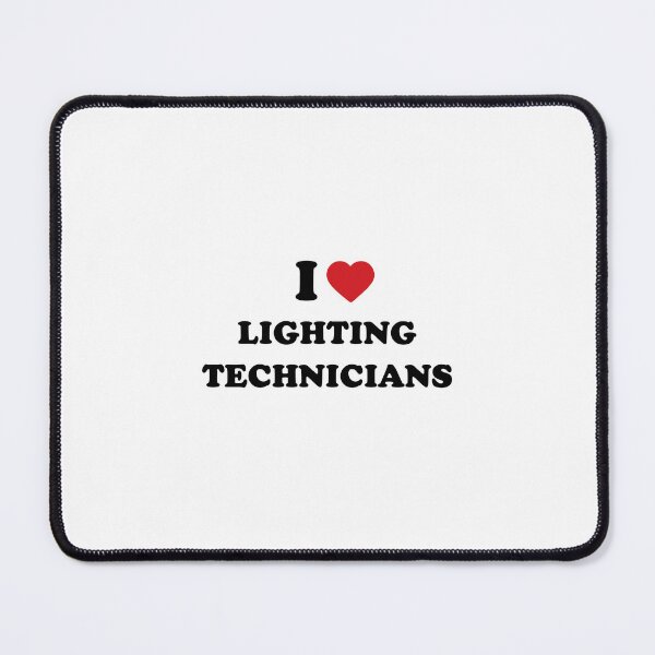 Item preview, I <3 Lighting Technicians designed and sold by petrichorpins.