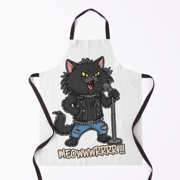 Item preview, metal cat meowwrr scream funny designed and sold by likekillersx.