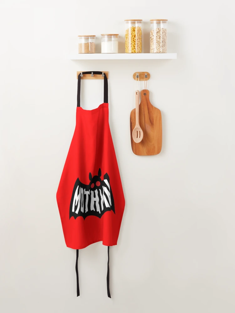 Thumbnail 4 of 6, Apron, Mothman designed and sold by Sakuga Drip.