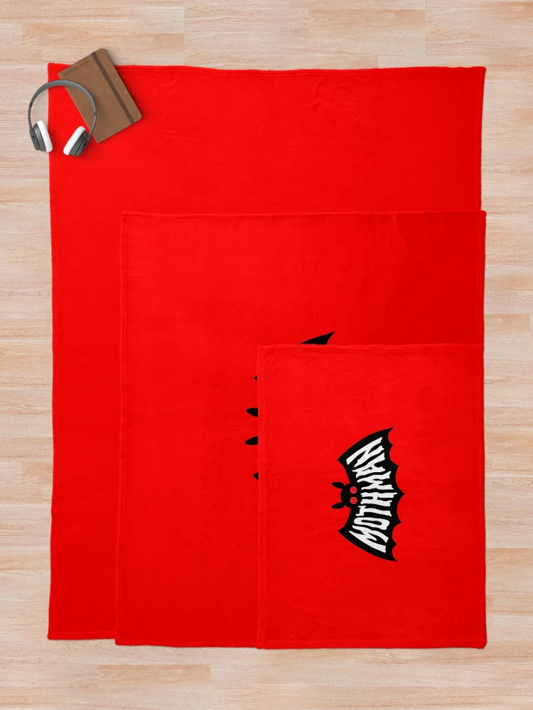 Thumbnail 5 of 6, Throw Blanket, Mothman designed and sold by Sakuga Drip.